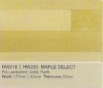 JURA MAPLE SELECT SOLID WOOD FLOORING